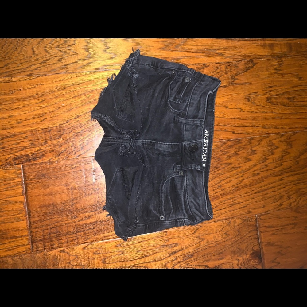 Black American Eagle Shorts